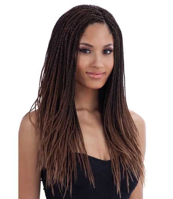 Micro Senegalese Twist - Freetress Bulk Crochet Braiding Hair Extension Braid