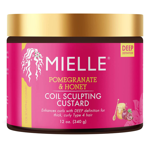 Mielle Pomegranate & Honey Coil Sculpting Custard 12 oz