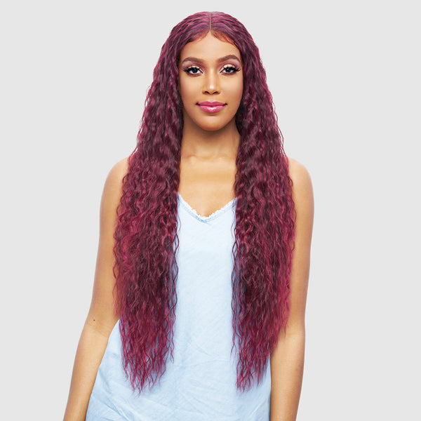 Vanessa Synthetic Hd Lace Deep Part Wig - Mist Gaba 40