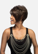 Moore-v - Vivica A Fox Synthetic Pure Stretch Cap Full Wig Short