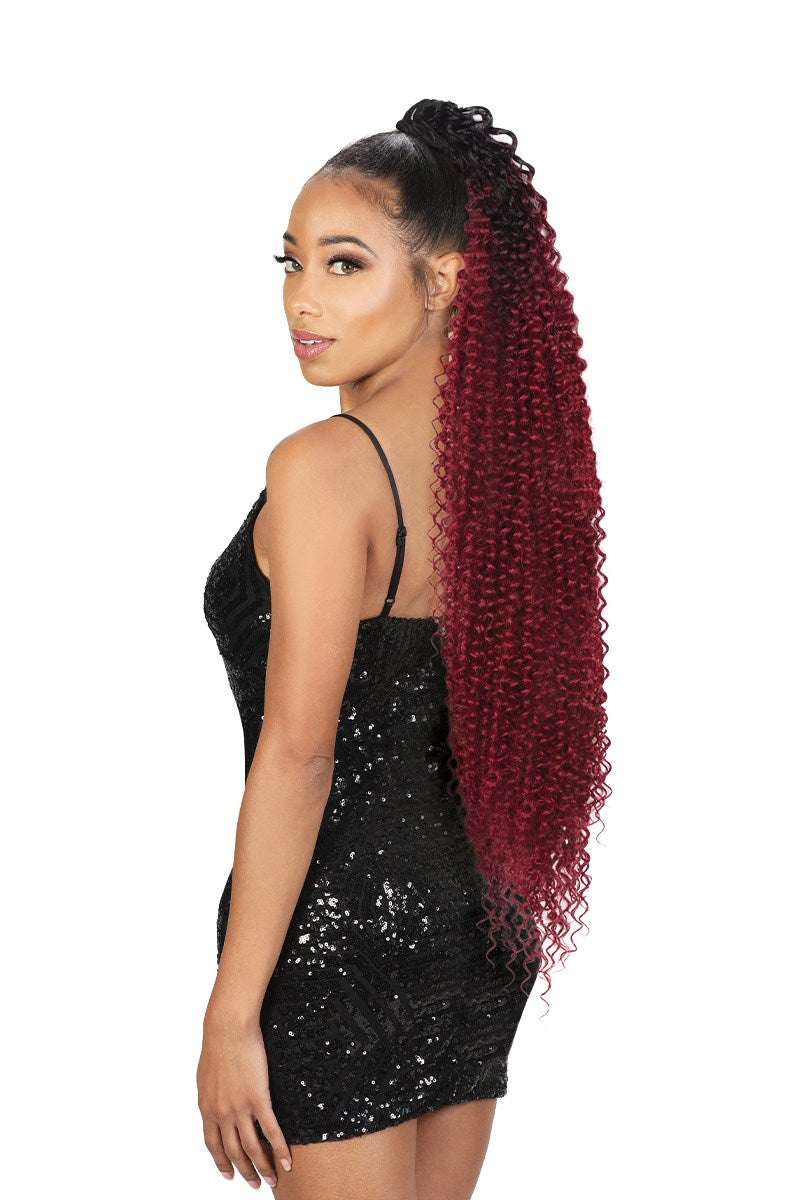 Zury Natural Dream Synthetic Quick Weave Ponytail - Passion Curl 24"