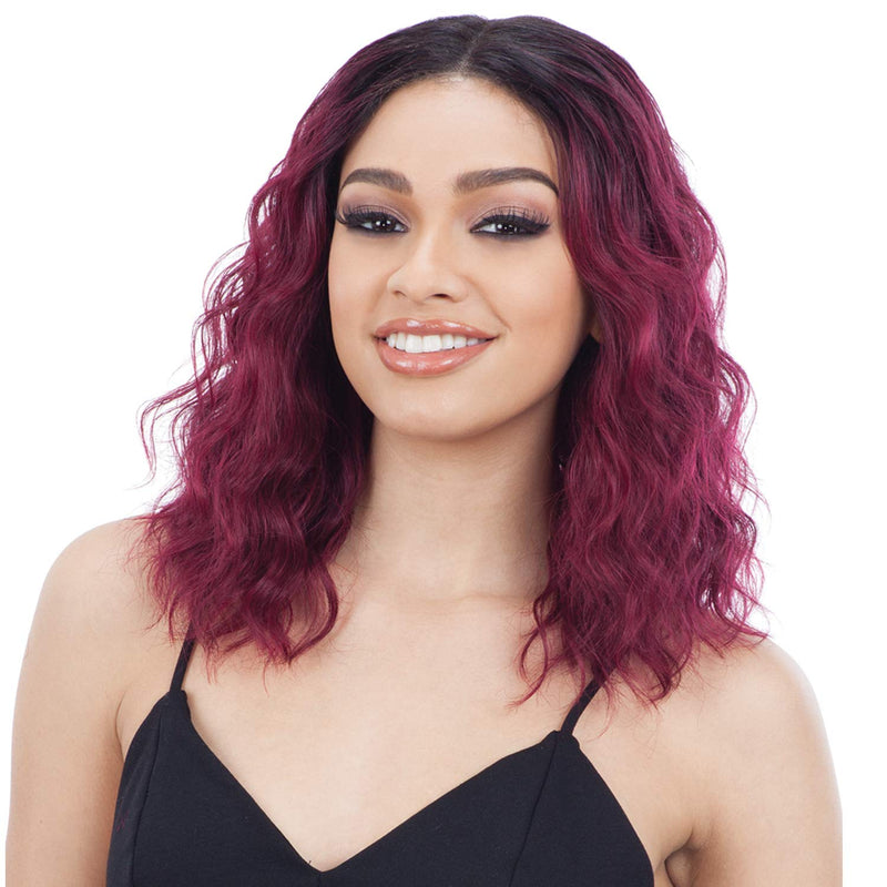 Naked 100% Brazilian Natural Human Hair Lace Front Wig - Rhia