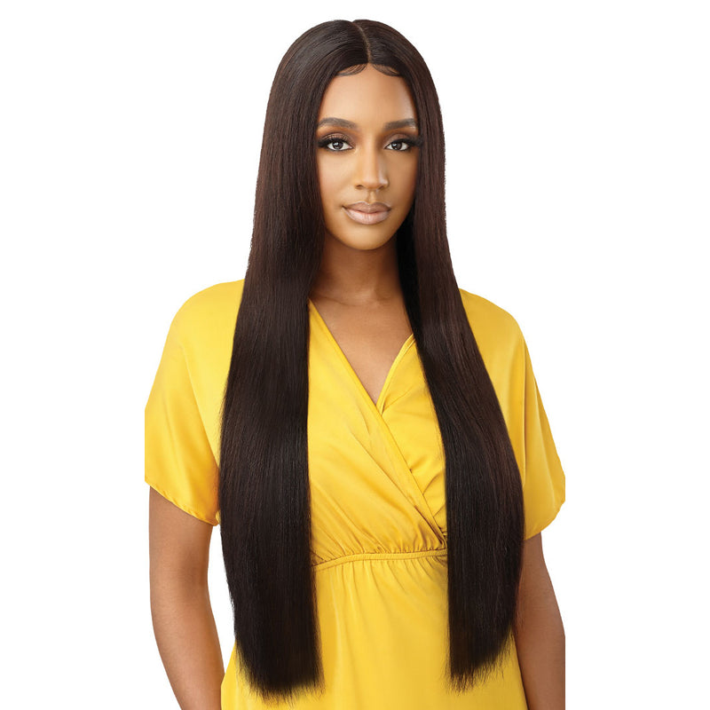 Outre Mytresses 100% Unprocessed Human Hair Hd Lace Front Wig - Natural Straight 34