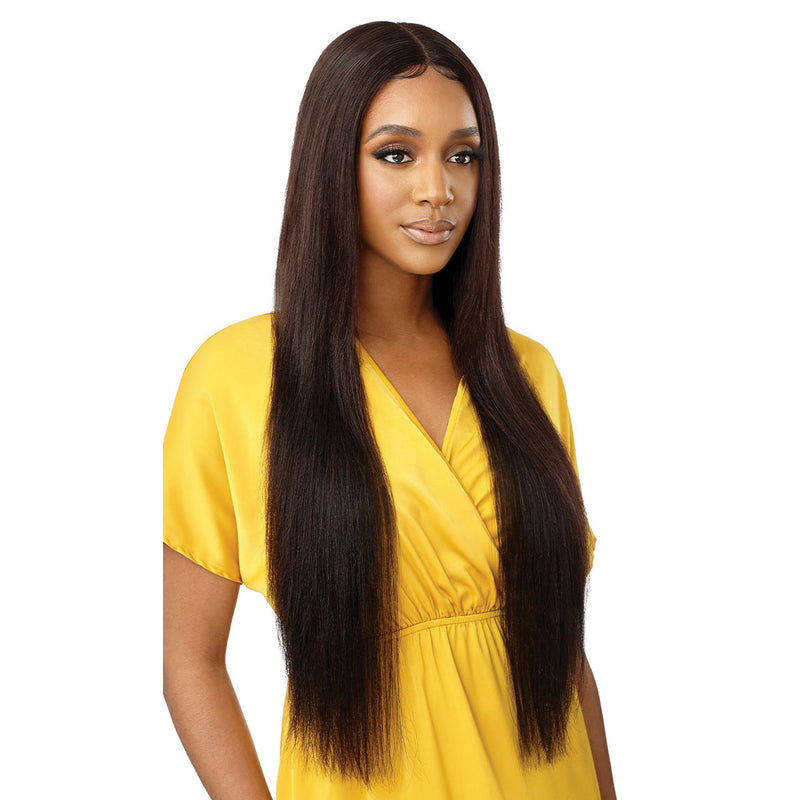 Outre Mytresses 100% Unprocessed Human Hair Hd Lace Front Wig - Natural Straight 34