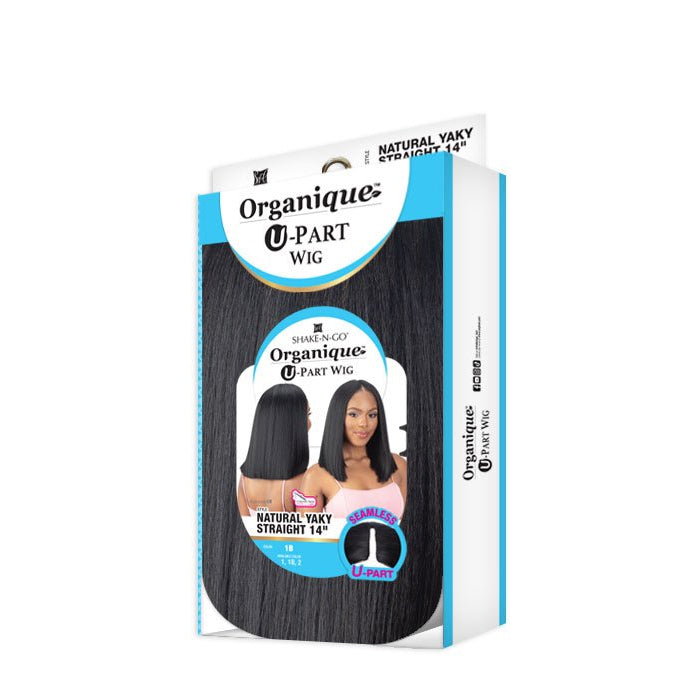 Shake N Go Organique Synthetic U-part Wig - Nat Yaky Straight 14"