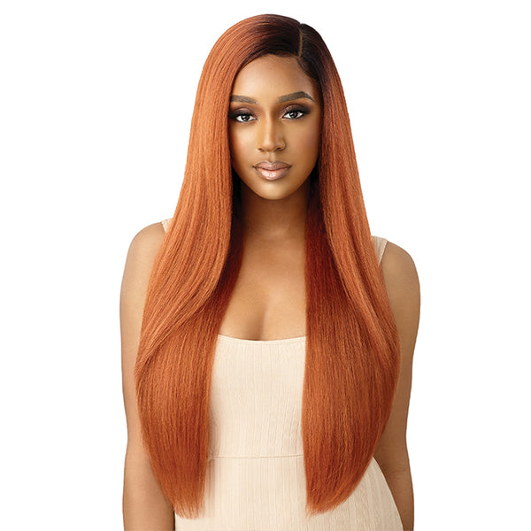Outre Synthetic Hd Lace Front Wig - Nat Yaki 30"