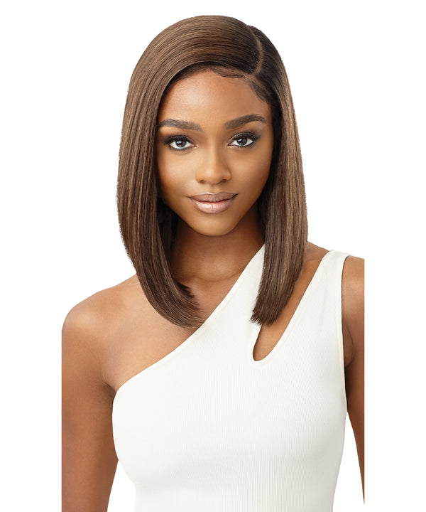 Outre Sleeklay Part Hd Deep C Lace Front Wig - Nella 12"