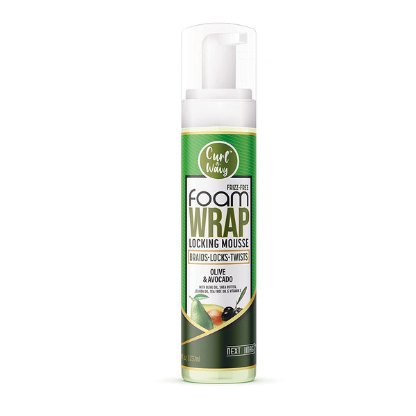 Next Image Curl N Wavy Foam Wrap Locking Mousse 8oz