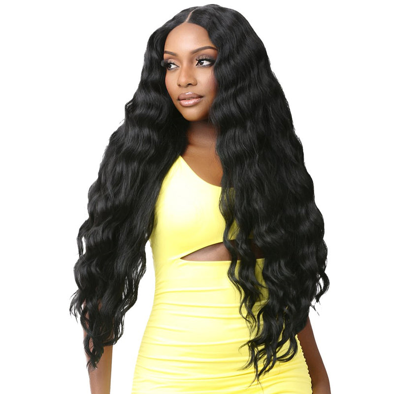 Nutique Illuze Synthetic Hair Glueless 13x5 Hd Lace Front Wig - Lumina