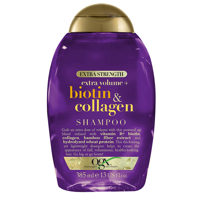 OGX Extra Volume + Biotin & Collagen Shampoo 13oz
