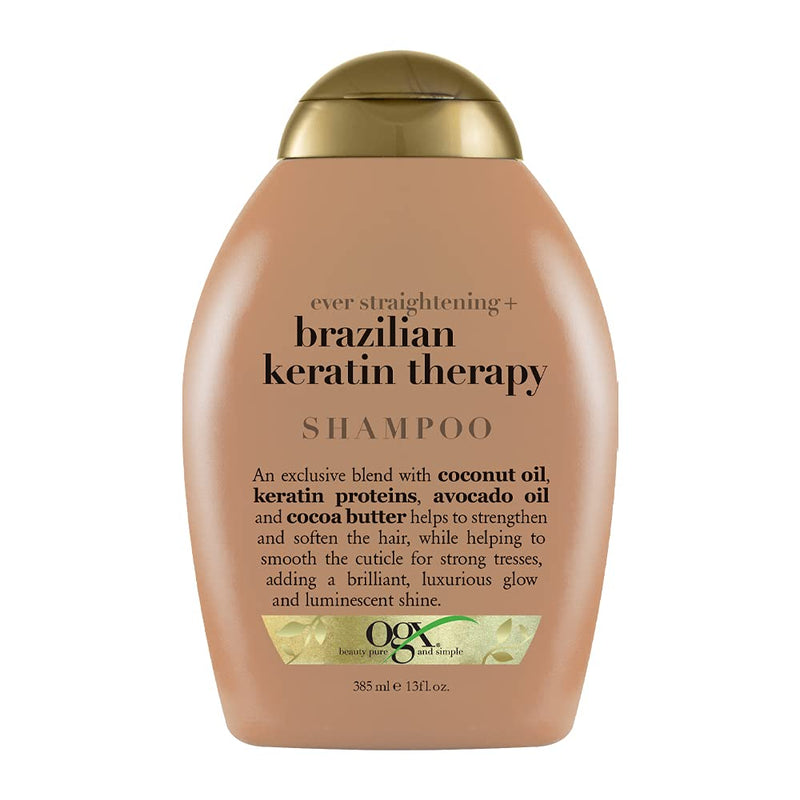 OGX Ever Straightening + Brazilian Keratin Therapy Shampoo 13oz