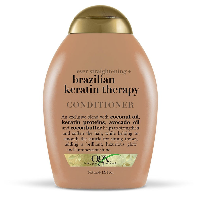 OGX Ever Straightening + Brazilian Keratin Therapy Conditioner 13oz