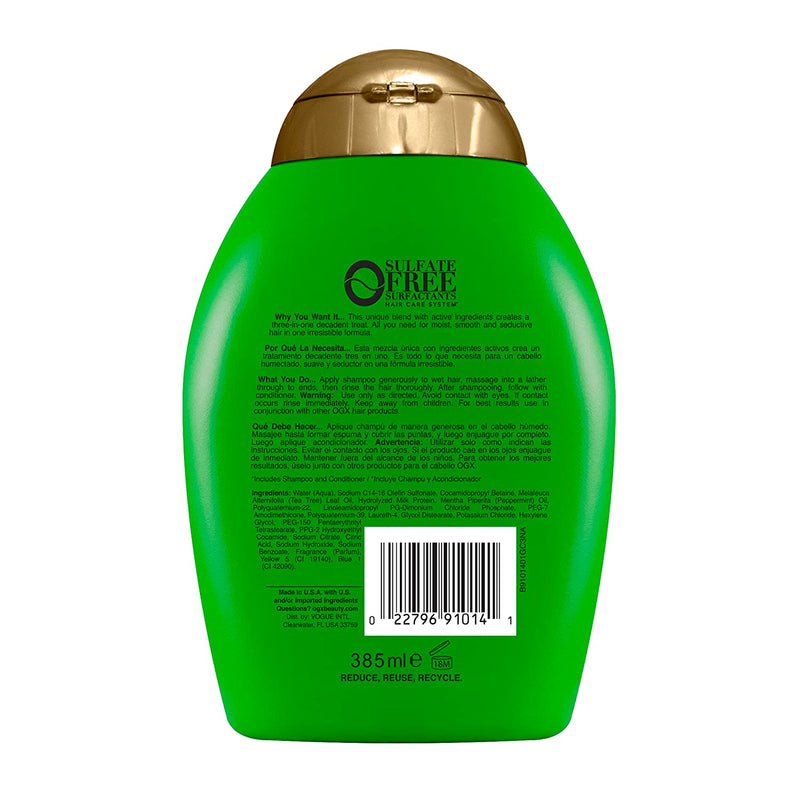 OGX Hydrating + Teatree Mint Shampoo 13oz