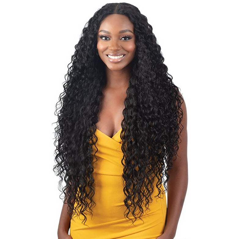 Shake-n-go Organique Synthetic Hair Hd Lace Front Wig - La Vida Curl 32"