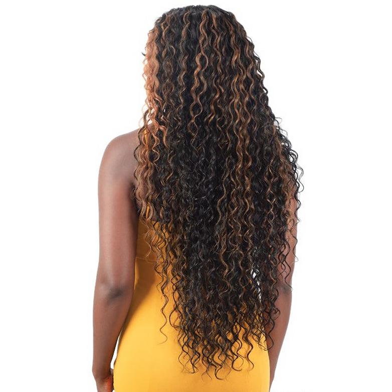 Shake-n-go Organique Synthetic Hair Hd Lace Front Wig - La Vida Curl 32"