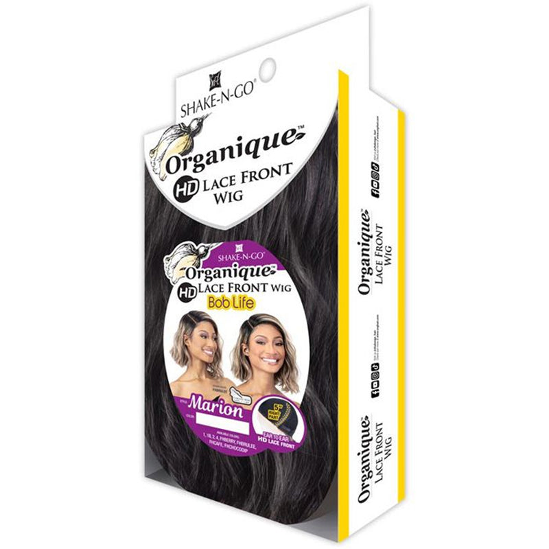 Shake N Go Organique Bob Life Synthetic Hd Lace Front Wig - Marion