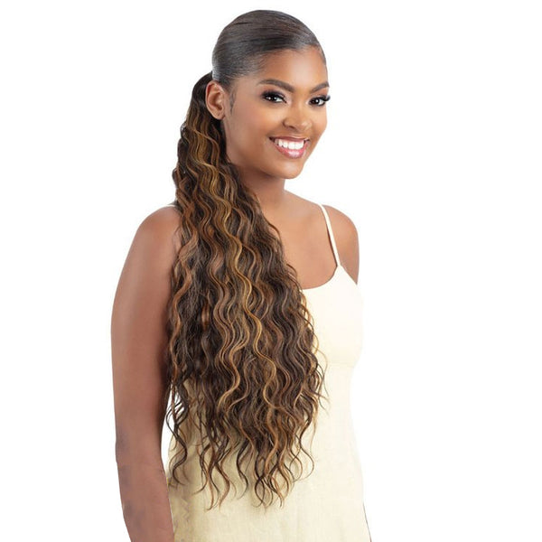 Shake N Go Organique Pony Pro Weave Ponytail - Breezy Wave 26"