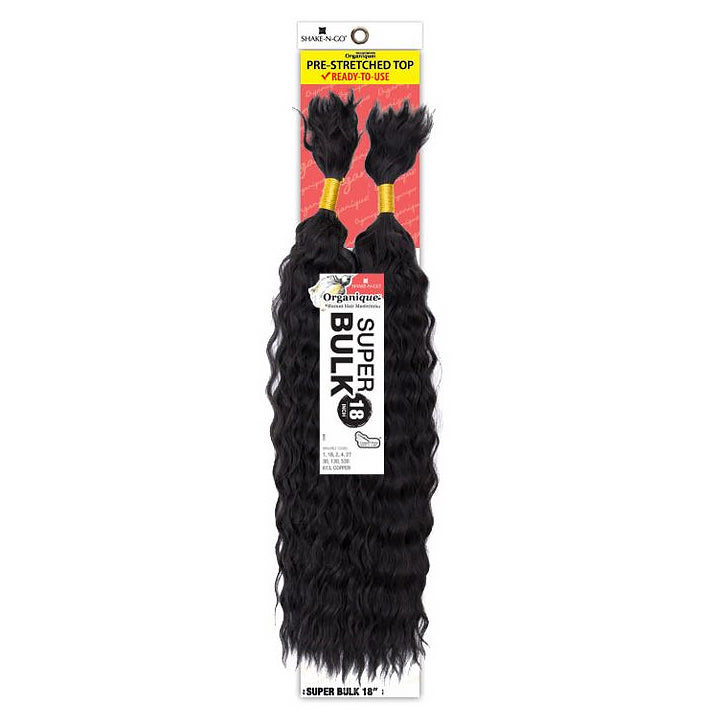 Shake-n-go Organique Human Hair Mastermix Braids - Super Bulk 18"