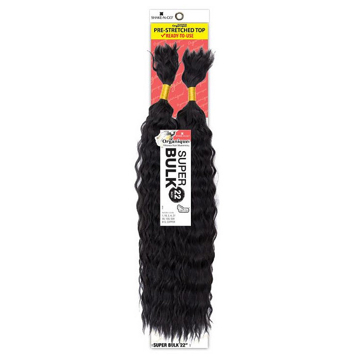 Shake-n-go Organique Human Hair Mastermix Braids - Super Bulk 22"