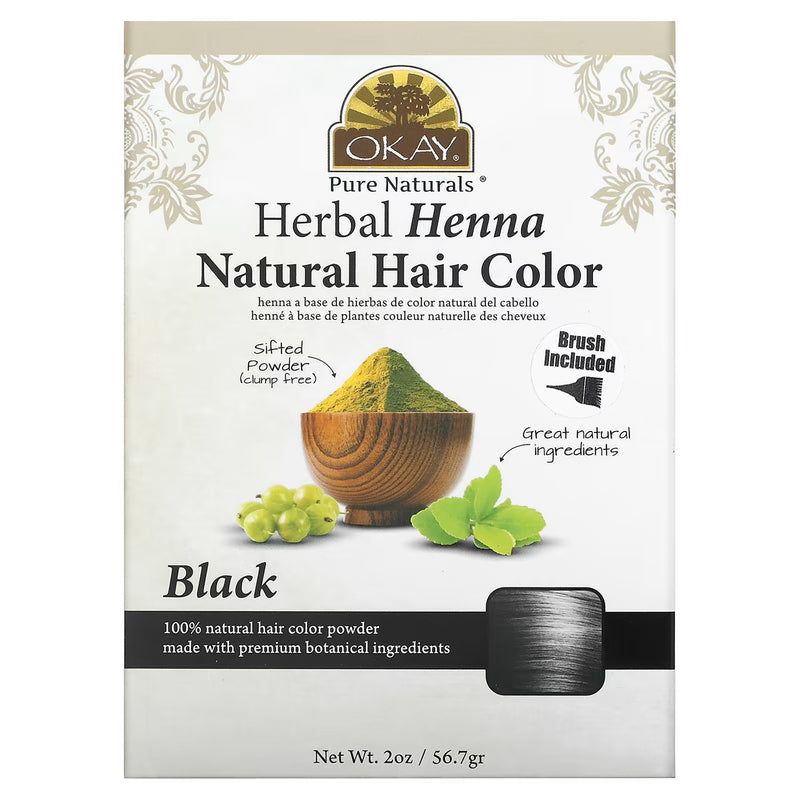 Okay Pure Naturals Herbal Henna Natural Hair Color