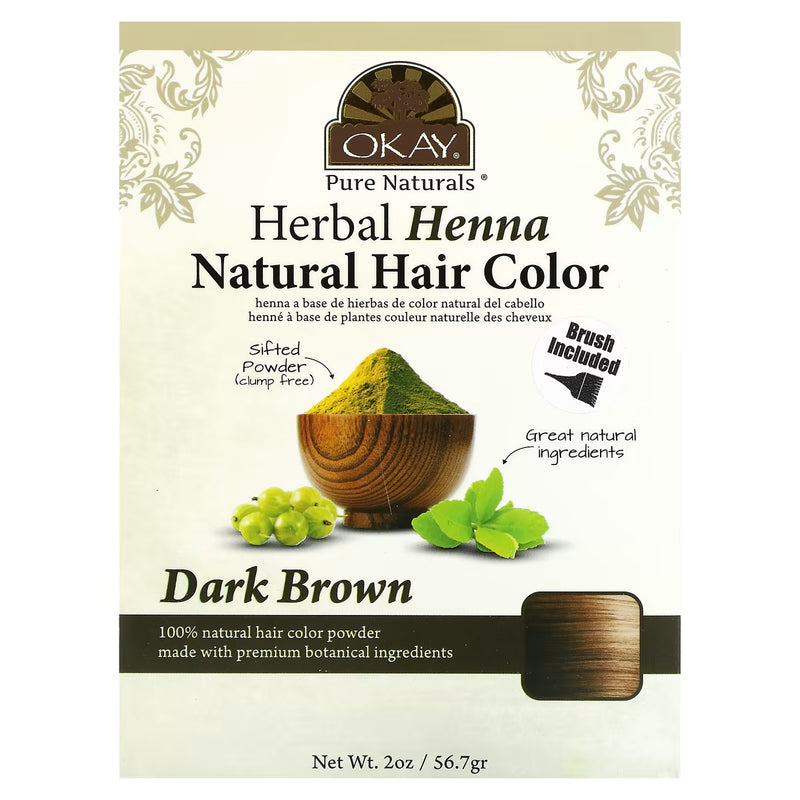 Okay Pure Naturals Herbal Henna Natural Hair Color
