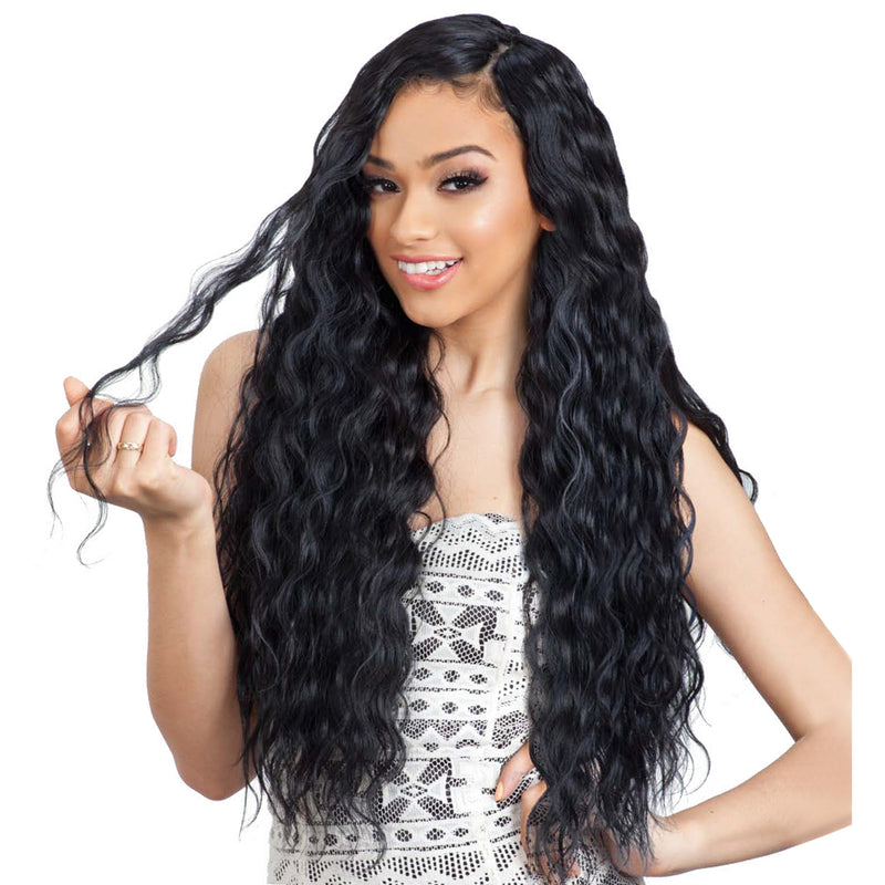 Shake-n-go Organique Synthetic Weave Hair Extension - Breezy Wave 24"