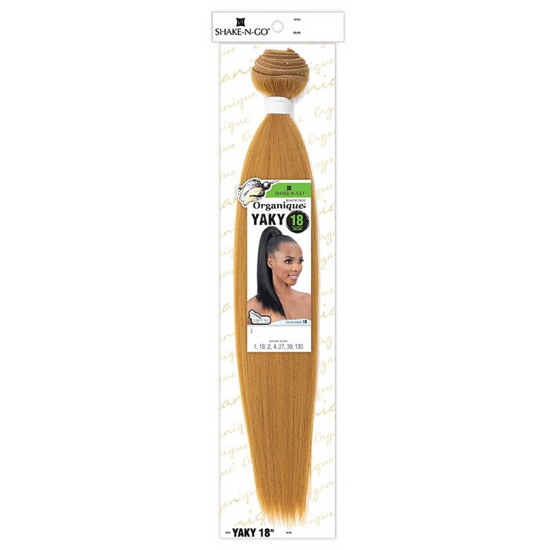 Shake N Go Organique Synthetic Hair Weave - Yaky 18"