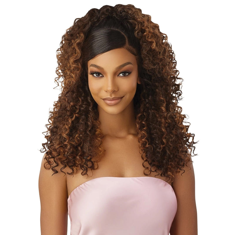 Outre 100% Fully Hand-tied Wig - Hhb-dominican Curly 22"