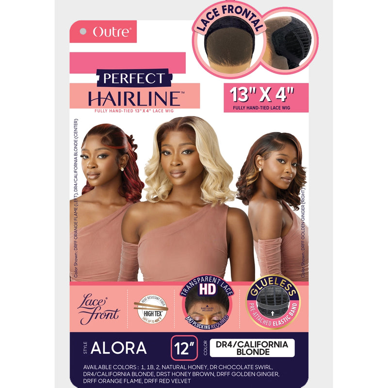 Outre Synthetic Perfect Hairline Hd Lace Front Wig - Alora