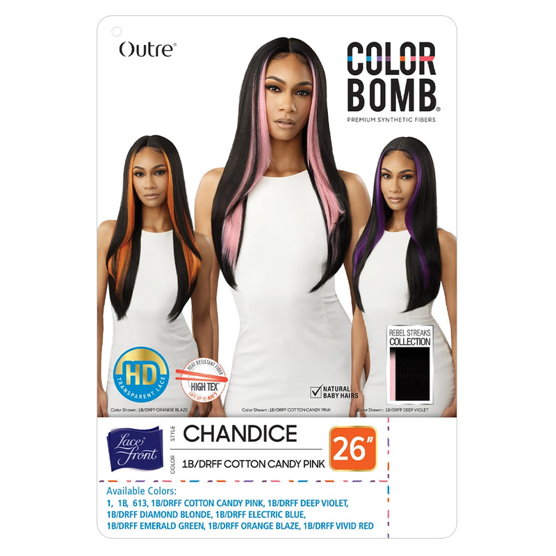 Outre Color Bomb Lace Front Wig - Chandice