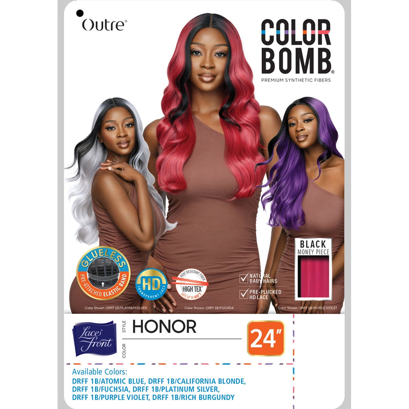 Outre Color Bomb Lace Front Wig - Honor