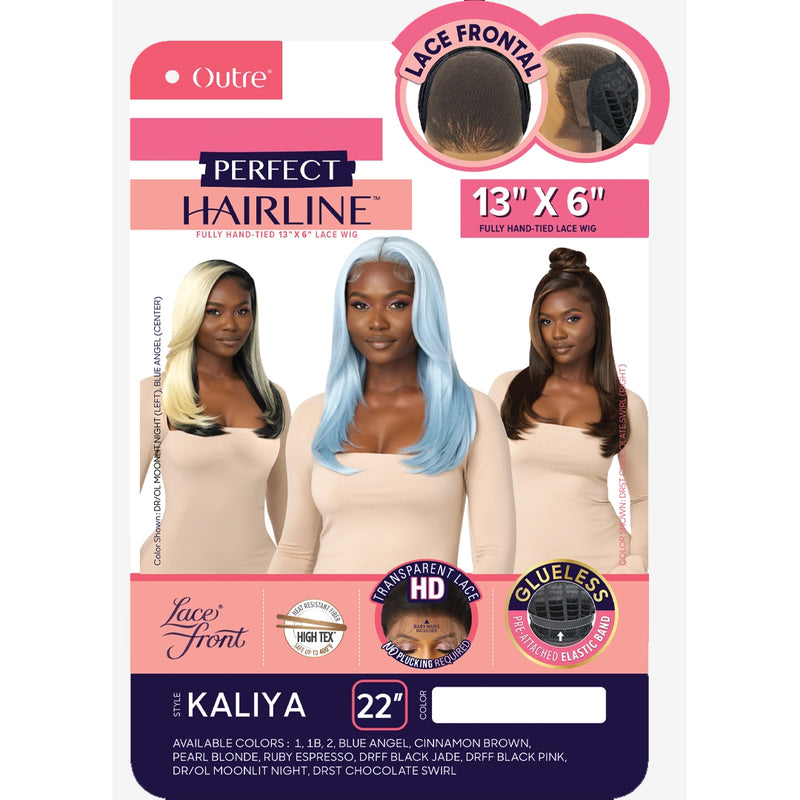 Outre Synthetic Perfect Hairline Hd Lace Front Wig - Kaliya