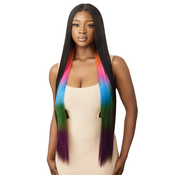 Outre Color Bomb Hd Lace Front Wig - Kimisha
