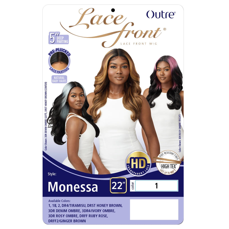 Outre Hd Transparent Lace Front Wig - Monessa