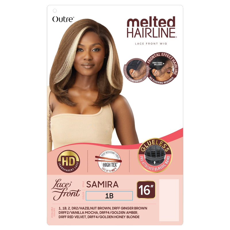 Outre Melted Hairline Synthetic Hd Lace Front Wig - Samira