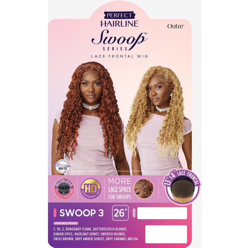 Outre Synthetic Perfect Hairline Hd Lace Front Wig - Swoop 3