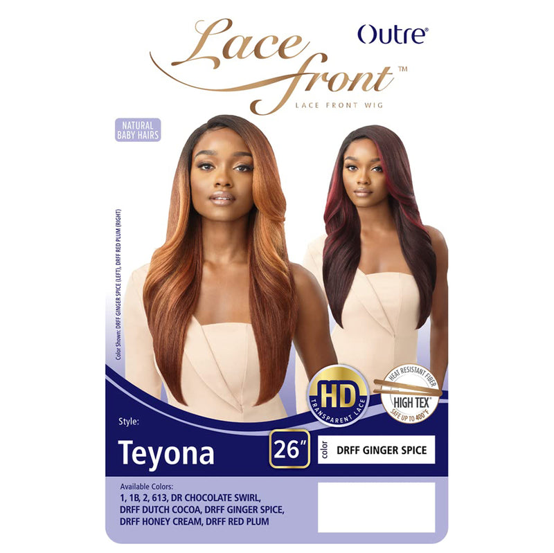 Outre Synthetic Hair Hd Lace Front Wig - Teyona