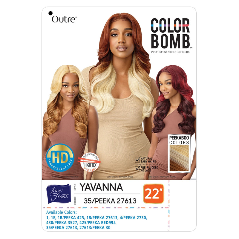 Outre Color Bomb Lace Front Wig - Yavanna