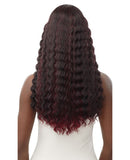 Outre Synthetic Sleeklay Part Hd Lace Front Wig - Perla