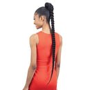 Freetress Equal Drawstring Ponytail - Pre-stretched Braided Ponytail 38