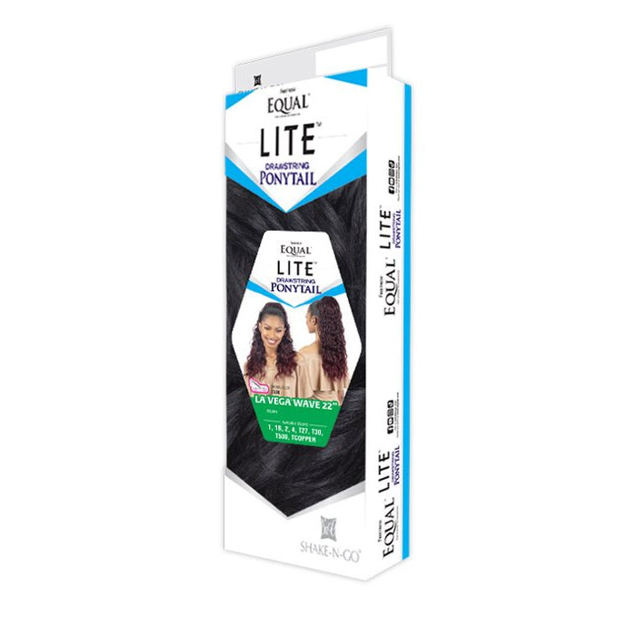 Freetress Equal Organique Lite Drawstring Ponytail - La Vega Wave 22"