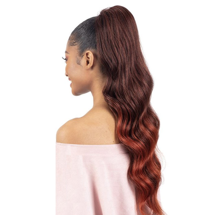 Freetress Equal Organique Lite Drawstring Ponytail - Luxy Wave 28"