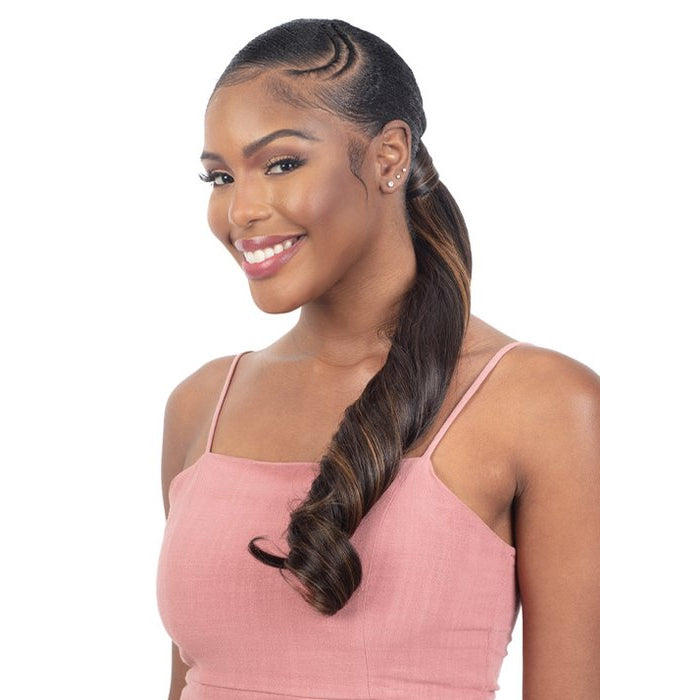 Shake N Go Organique Pony Pro Ponytail - French Roll Wave 24"