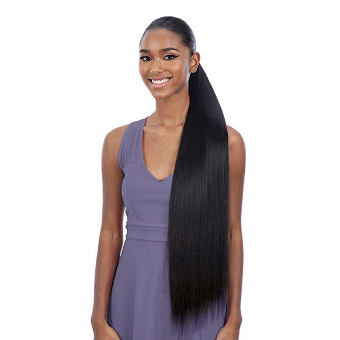 Organique Mastermix Synthetic Pony Pro Wrap Around Ponytail - Straight Yaky 32"