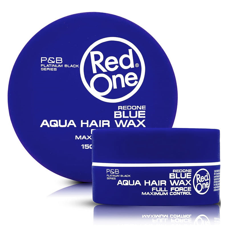 Red One Aqua Hair Wax Maximum Control 5oz