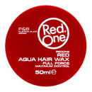 Red One Aqua Hair Wax Maximum Control 5oz
