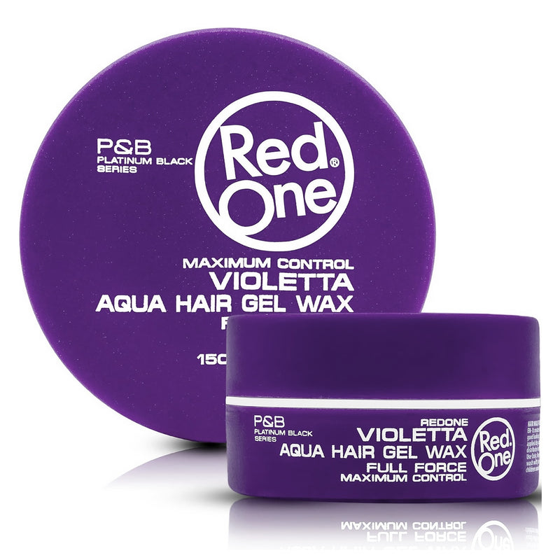 Red One Aqua Hair Wax Maximum Control 5oz