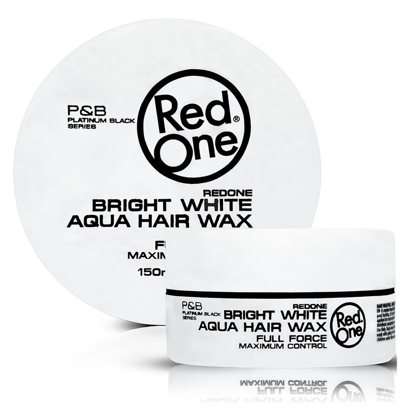 Red One Aqua Hair Wax Maximum Control 5oz