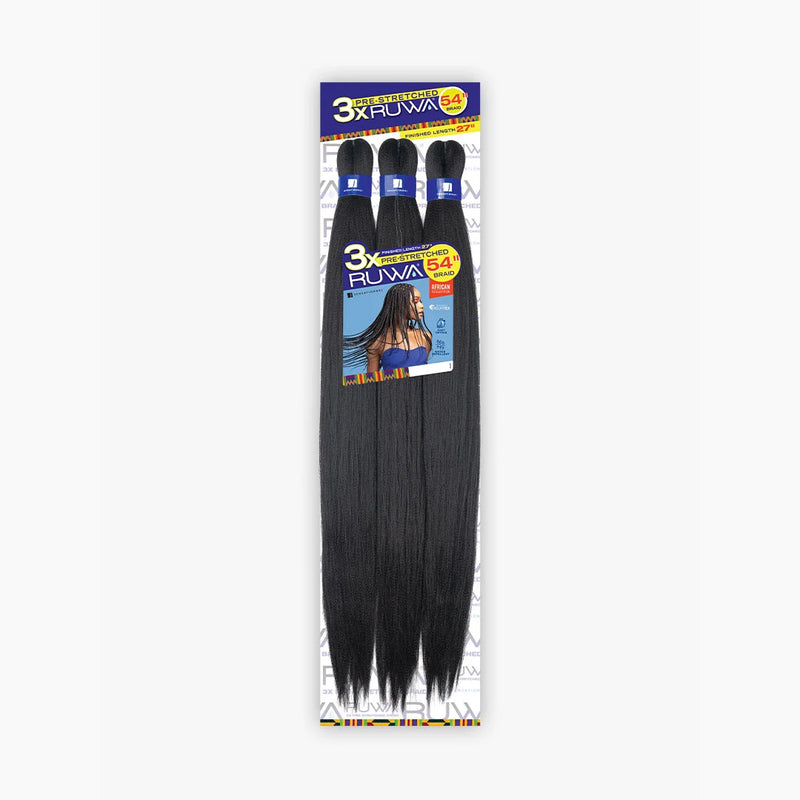Sensationnel 3x Ruwa Pre-stretched Braid 54"