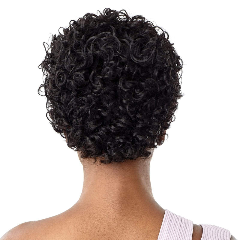 Outre Duby Premium Human Hair Wig - Soft Curly Cut